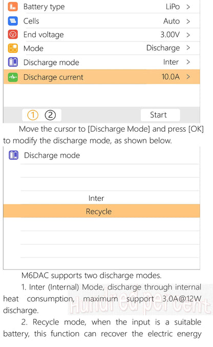 ToolkitRC M6DAC Dual Channel Smart LiPo Battery Charger – 200W AC, 350W DC x2, 15A for 1-6S LiHV PD 65W Discharger