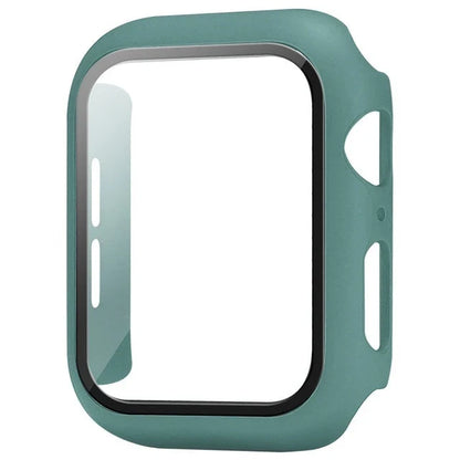 Apple Watch Glass Case Cover - Full Screen Protector for Series 9, 8, 7, 6, SE & iWatch 38mm-45mm