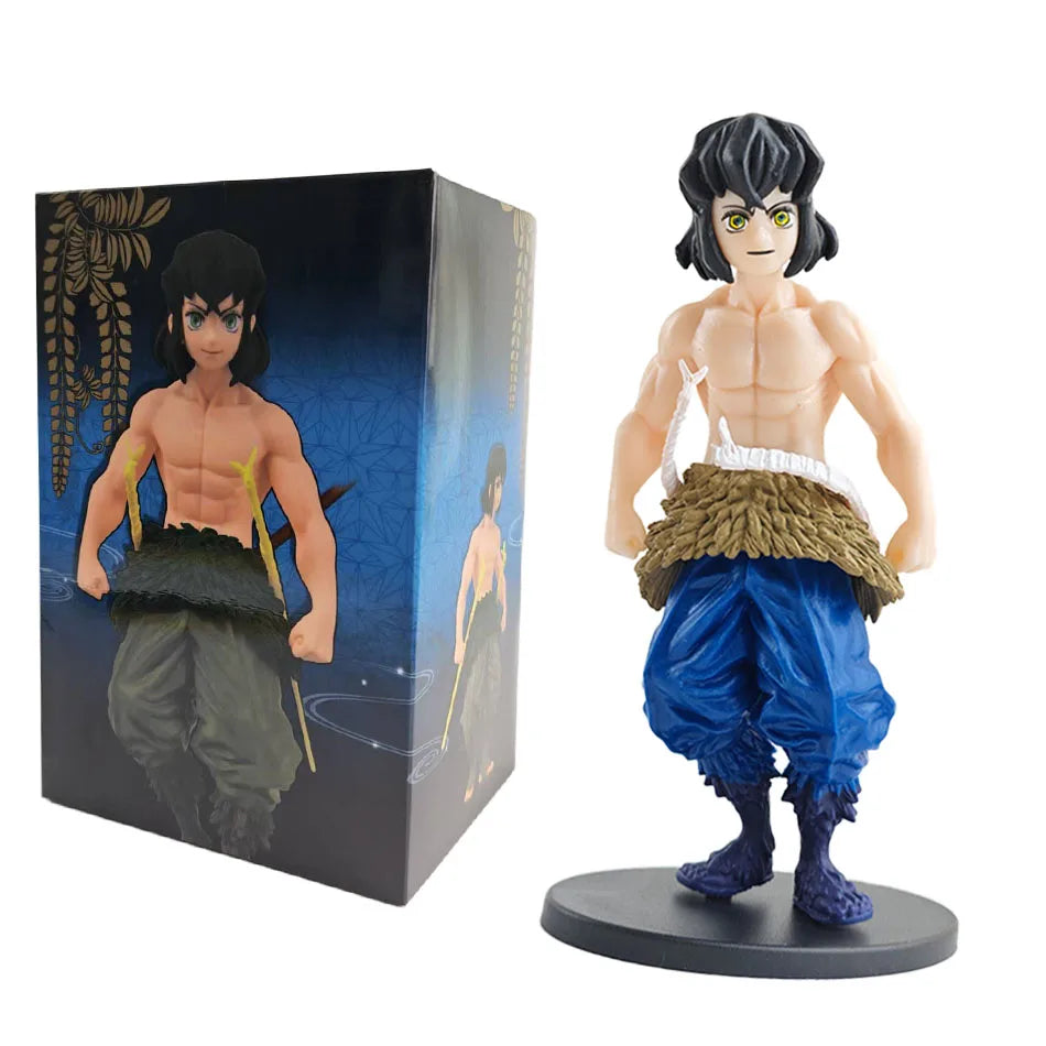 Demon Slayer Kimetsu No Yaiba Action Figures – Tanjirou, Zenitsu & Nezuko PVC Model Toys