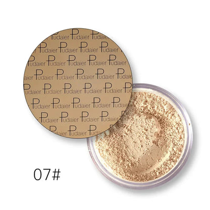 Matte Loose Setting Powder – Oil-Control Mineral Face Concealer, Bronzer & Contour for Dark Skin