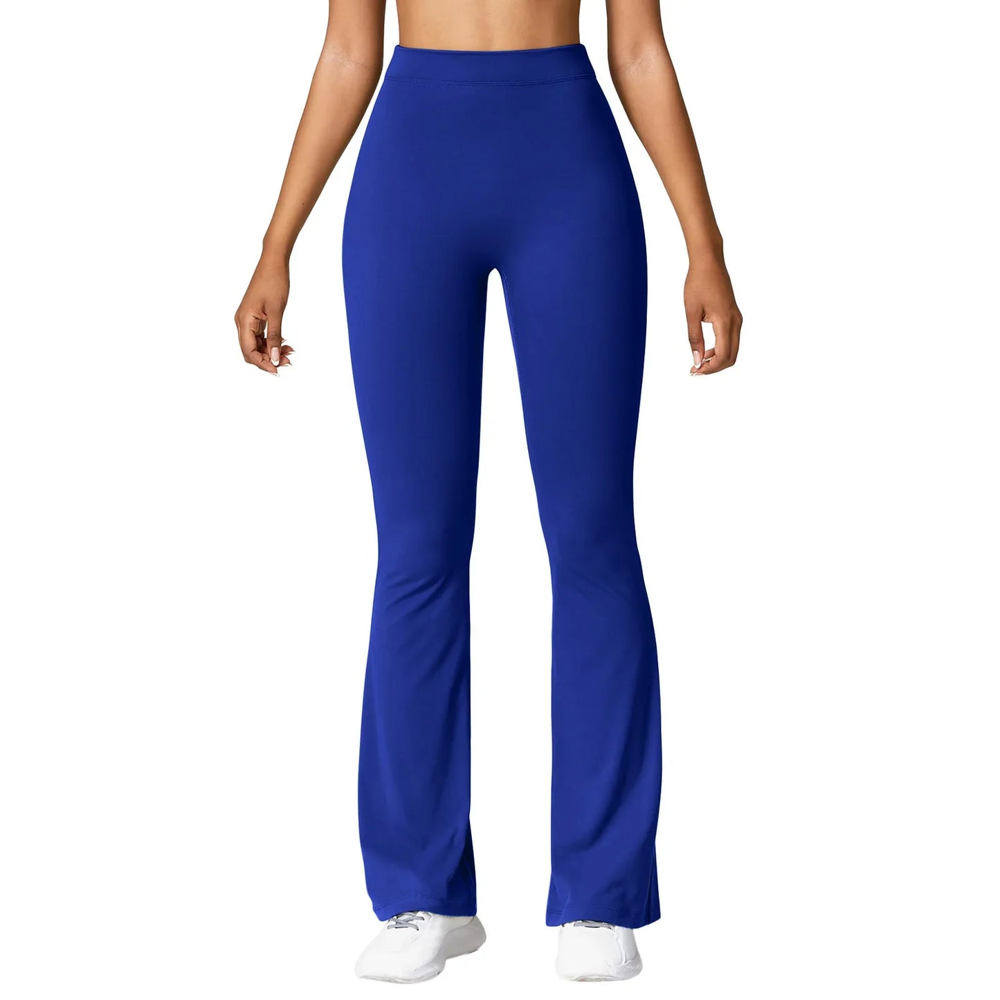 Women's V-Back High Waist Leggings - Push Up Gym & Casual Stretch Fitness Pants