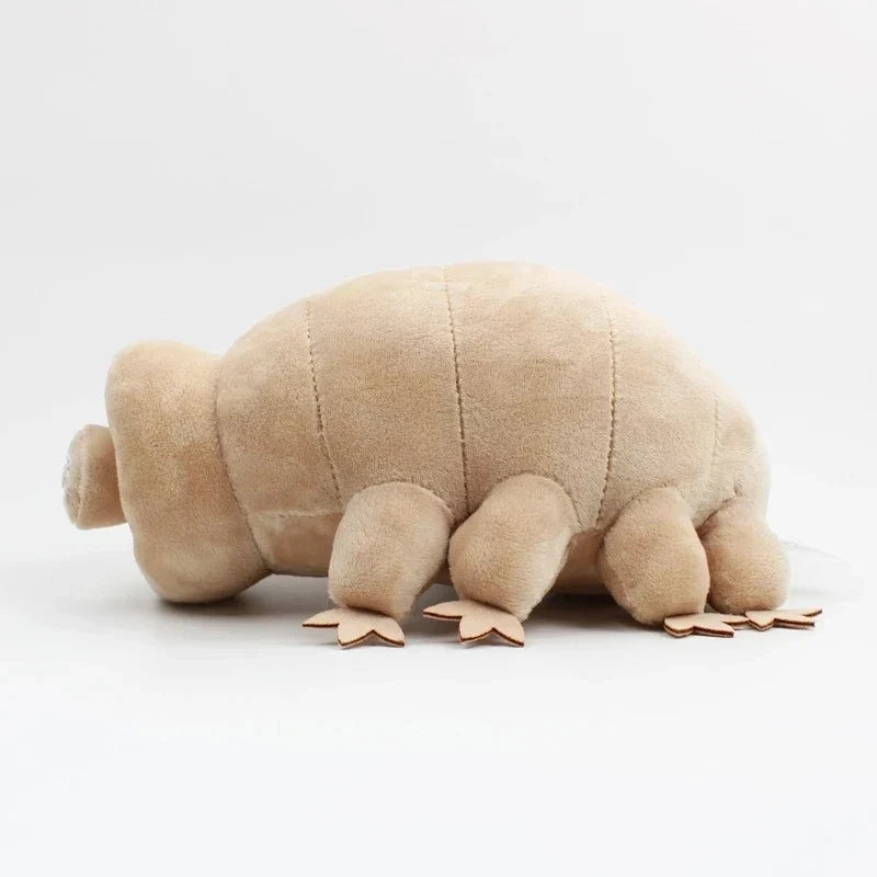 Cute Tardigrade Plush Toy - 25CM Soft Stuffed Water Bear Animal Doll Kids Educational Birthday Gift