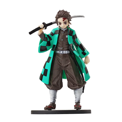 Demon Slayer Kimetsu No Yaiba Action Figures – Tanjirou, Zenitsu & Nezuko PVC Model Toys