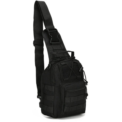 Men’s Waterproof Outdoor Crossbody Chest Bag – Sports Bike Shoulder Handbag
