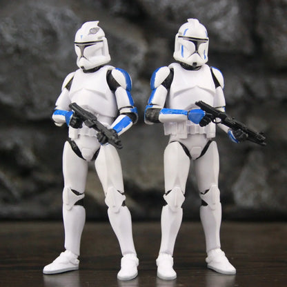 Star Wars 6" Action Figures – 501st Legion ARC & ARF Troopers, Rex, Jesse, Bane, Denal, Tup, Dogma Clone Toy