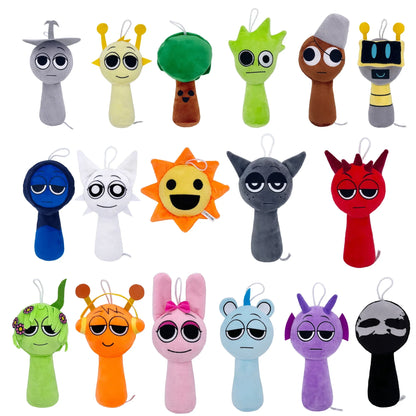 20cm Sprunki Plush Toys – Sprunki Game Pillow Doll, Soft Stuffed Toy for Kids’ Birthday & Christmas Gift