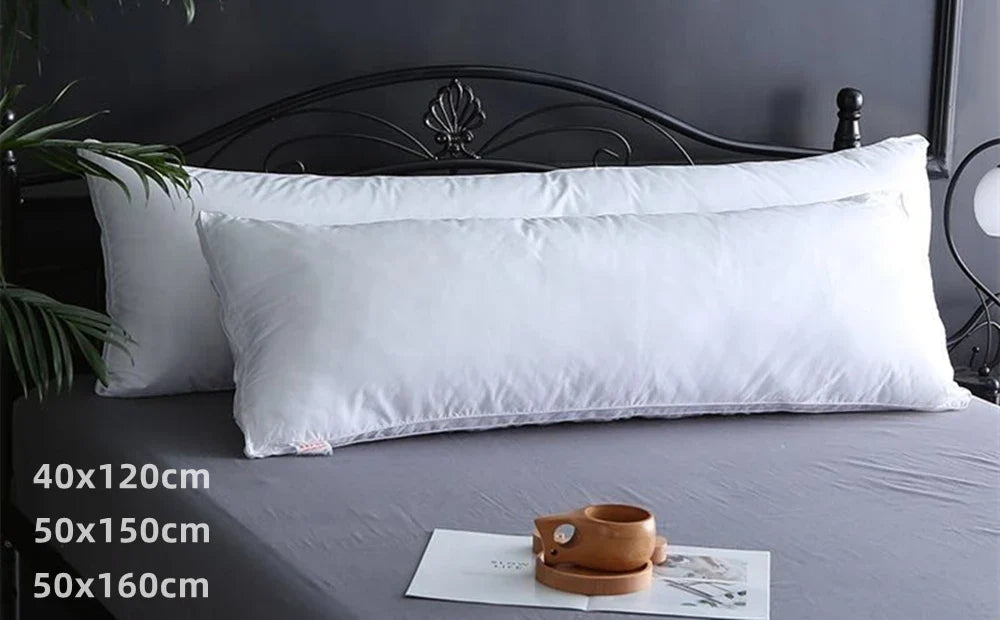 60x180CM Dakimakura Body Pillow – 60x170CM Long Hugging Pillow Core, White Cushion Cover for Anime Bedding & Sleep Support