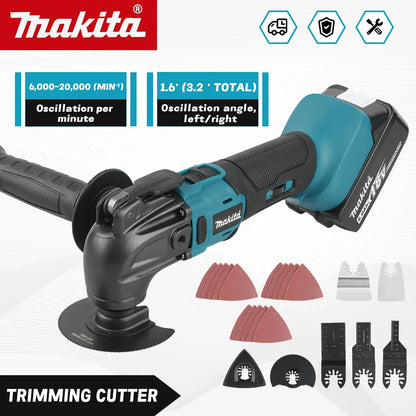 Makita 18V Brushless Quick-Release Oscillating Multi-Function Tool – Electric Trimmer Renovator