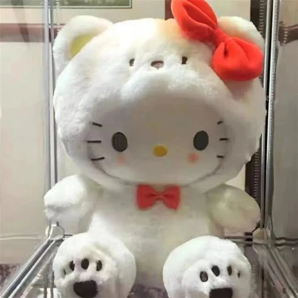 25cm Kawaii Sanrio Plush Toy – Kuromi & Jade Dog Stuffed Doll Gift for Kids