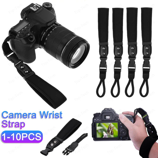 Camera Wrist Strap - Lightweight Quick Release Hand Sling Strap for Canon Nikon Sony Fujifilm DSLR Cameras