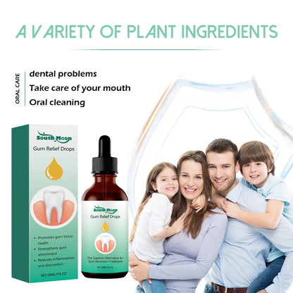 Gum Repair Oral Care Drops - Periodontal Hygiene Treatment for Gum Cleaning & Stain Removal