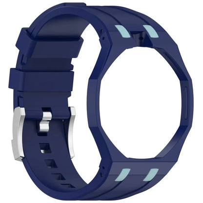 2-in-1 Swatch X AP Royal Case Strap - Silicone Wristwatch Conversion Modification Accessories