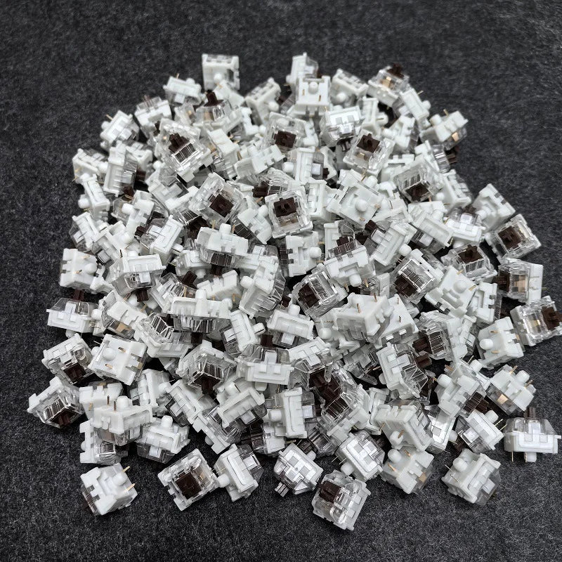 Mechanical Keyboard Switches - Hot Swappable 3 Pin Blue Red Brown Customizable Key Switches