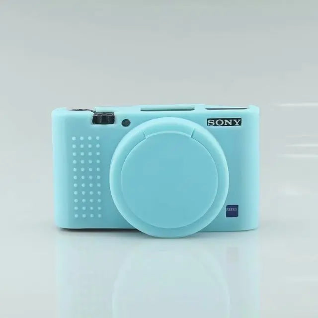 Sony RX100 ZV Series Silicone Camera Case - Soft Rubber Protective Body Cover Bag for RX100 III IV V VI VII ZV1 ZV-E10 Camera Protector