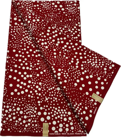 100% Cotton African Ankara Wax Fabric - Soft Real Wax Print for Dresses