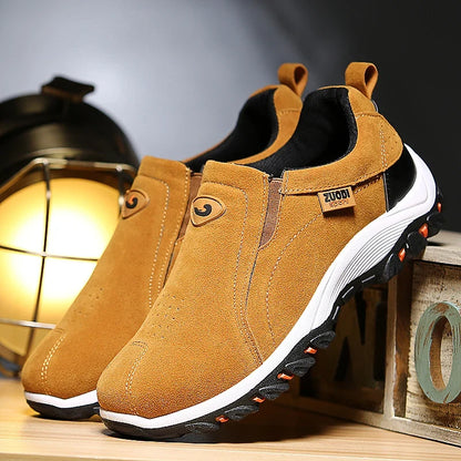 Men’s Non-Slip Hiking Shoes - Wear-Resistant Casual Sports Sneakers for Outdoor Walking and Daily Comfort