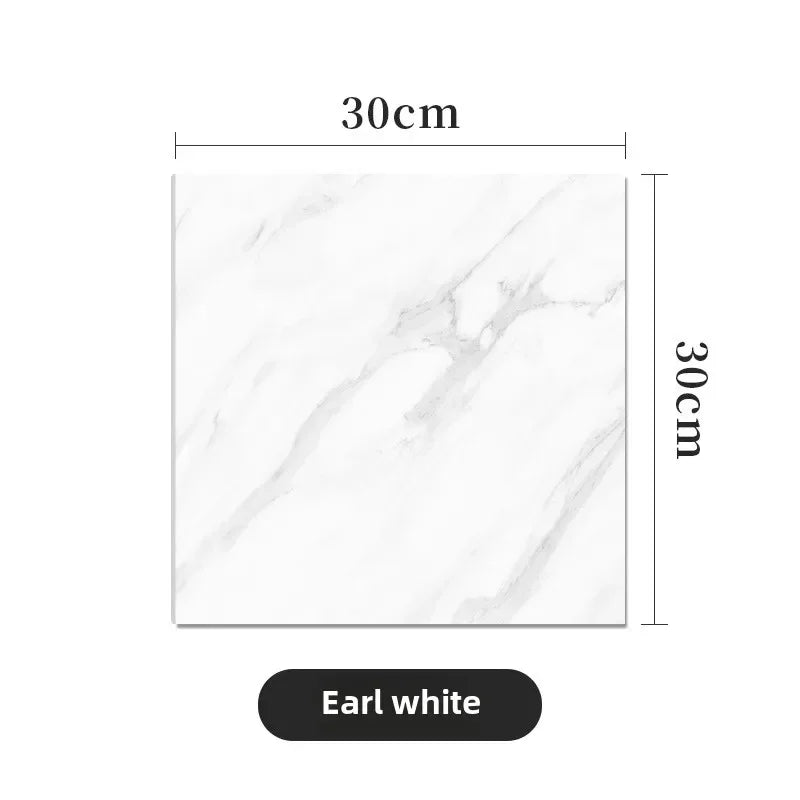 Self Adhesive Tile Wallpaper Stickers - 10/20/40PCS Waterproof 30x30cm Floor Decals for Kitchen, Bathroom & Home Decor