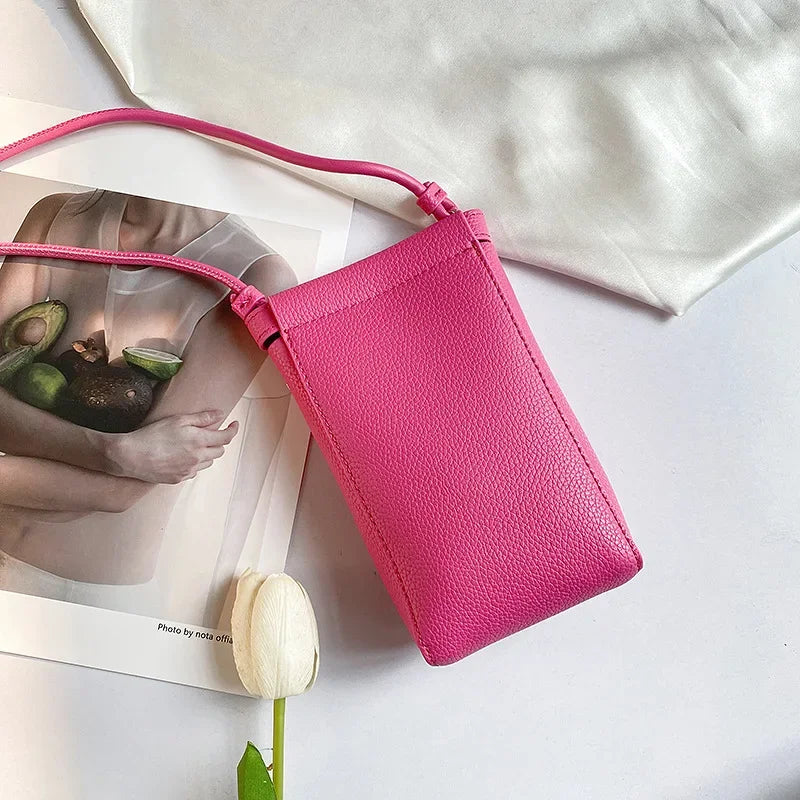 Women's PU Leather Shoulder Bag - Large Capacity Crossbody Handbag with Phone Pocket