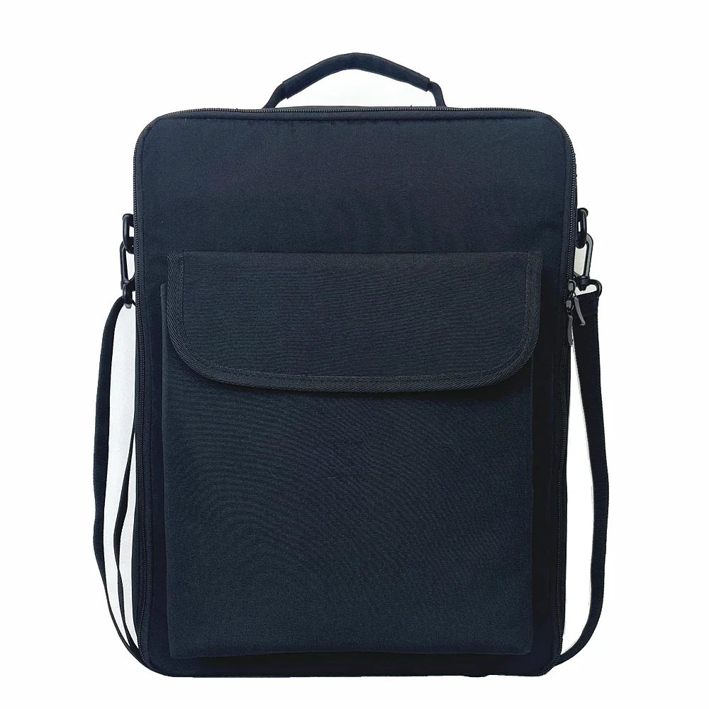 PS5 Portable Travel Carrying Case - Multi-functional Storage Bag with Shoulder Strap for PlayStation 5 and Accessories
