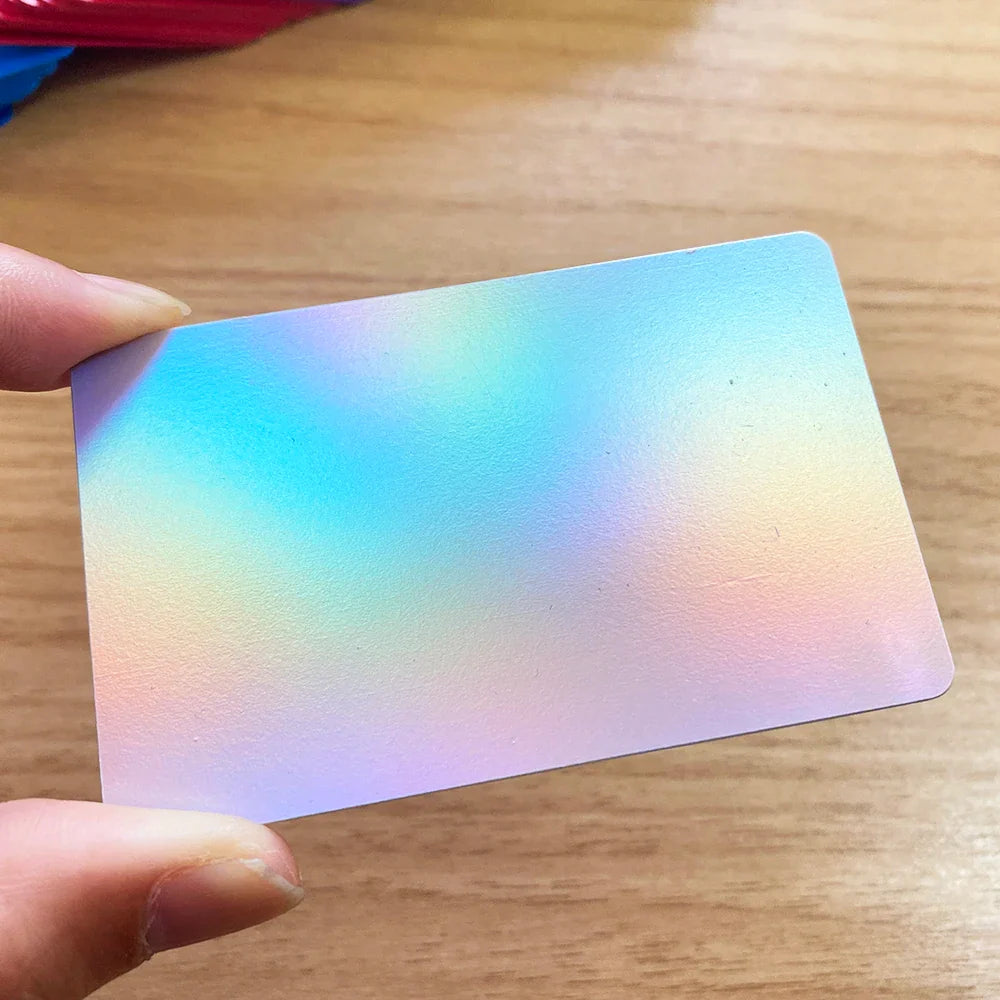 5PCS 13.56MHz NTAG215 NFC Cards – Colorful Blank PVC Smart Tap Business & Social Media Cards