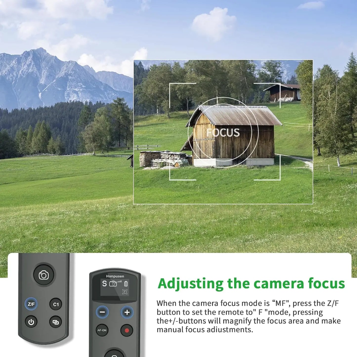 RMT-P1BT USB-C Wireless Camera Remote Shutter - Bluetooth Control for Sony A7 Series, ZV Series, FX30 & Alpha Cameras