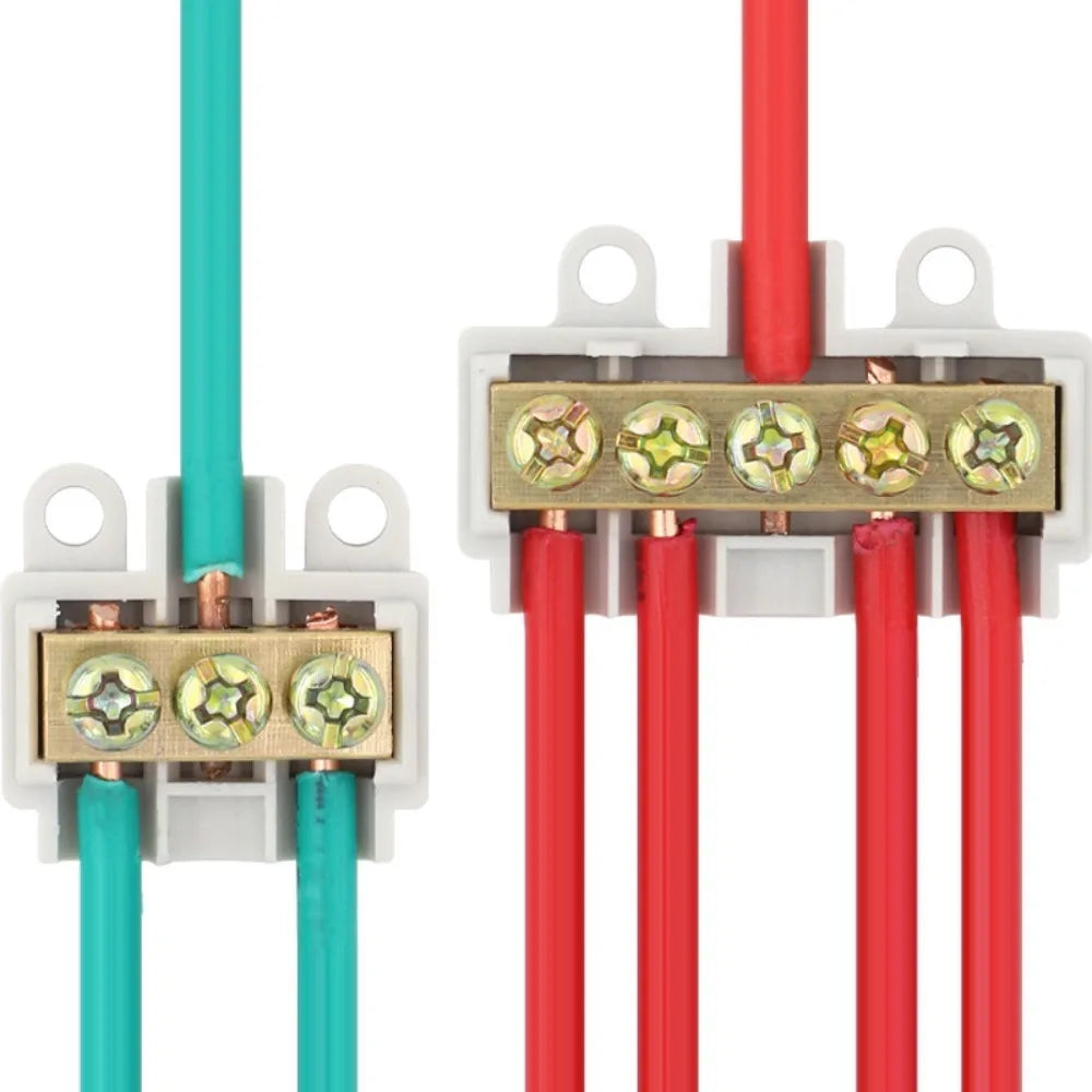 T-Shaped Quick Crimp Wiring Terminal — Locking Electrical Wire Connector for Cable Junction Box ZK-M306 ZK-M406
