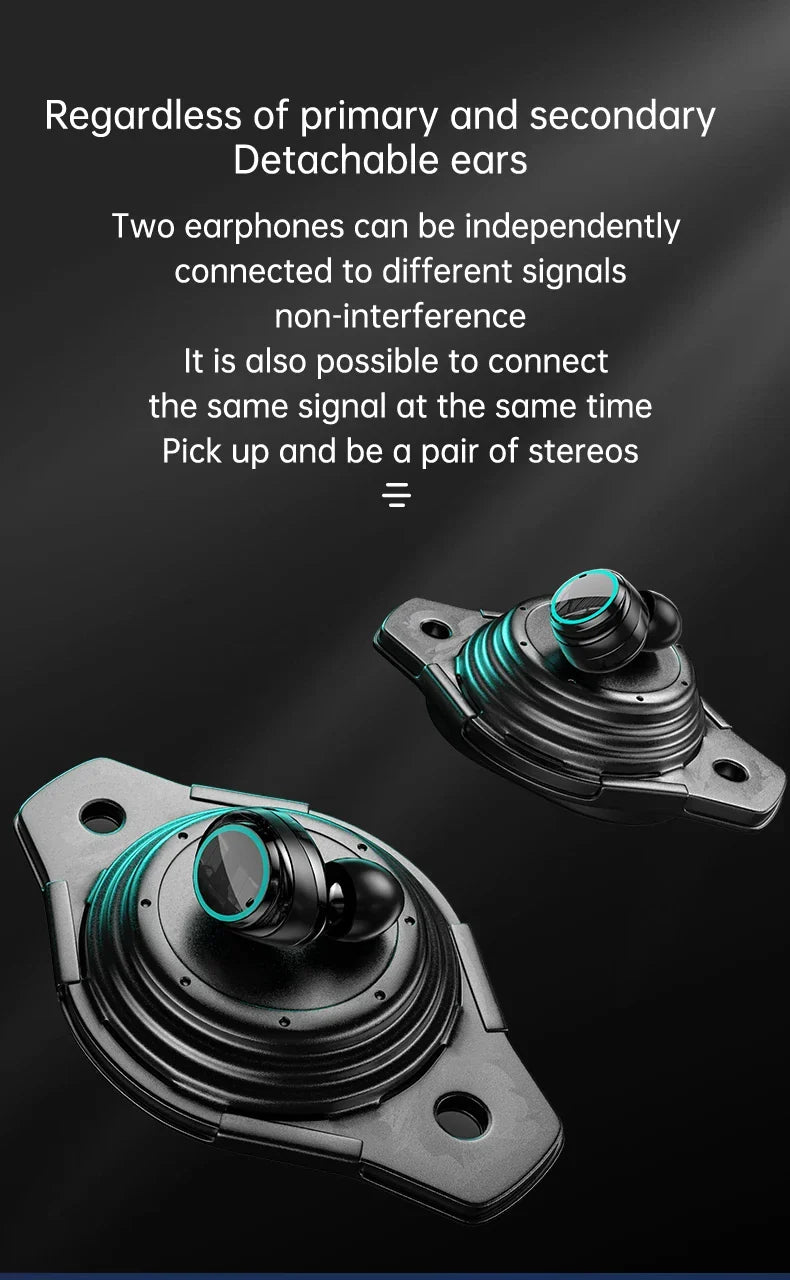 Original M25 TWS Wireless Earbuds – Bluetooth, Touch Control, Noise Reduction Stereo Headphones for Xiaomi & iPhone