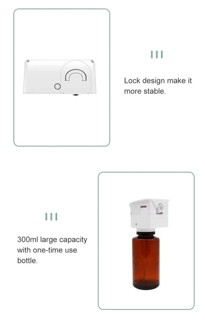 300ml WIFI Control Aromatherapy Diffuser - Essential Oil Air Freshener with Timer for Home & Hotel