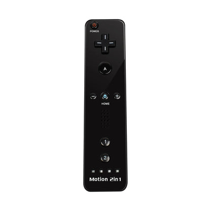2-in-1 Nintendo Wii Controller Set — Wireless Motion Plus Gamepad with Silicone Case
