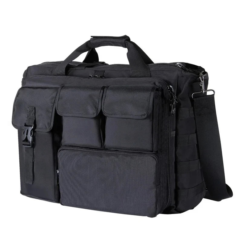 Tactical Molle Backpack – Multifunction Nylon Messenger Bag, Laptop Briefcase & Outdoor Climbing Shoulder Bag