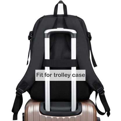 Large Waterproof Camera Backpack — DSLR & Video Tripod Bag with Rain Cover for Canon, Nikon, Sony, Pentax