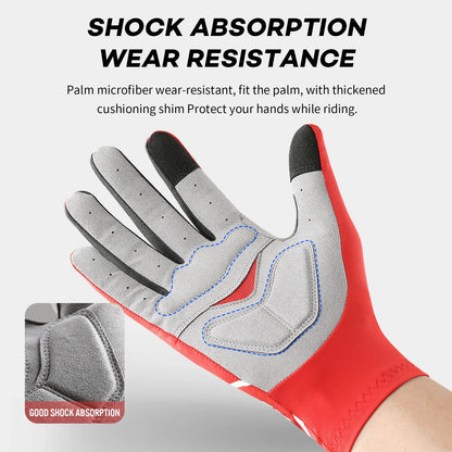 Vilico Professional Cycling Gloves – Touchscreen, Shockproof, Anti-Slip & Wear-Resistant Riding Gloves