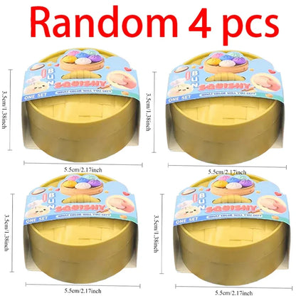 Colorful Dumpling Squishy Toy - Blind Box Stress Relief Squeeze Toy for Anxiety Relaxation and Fun