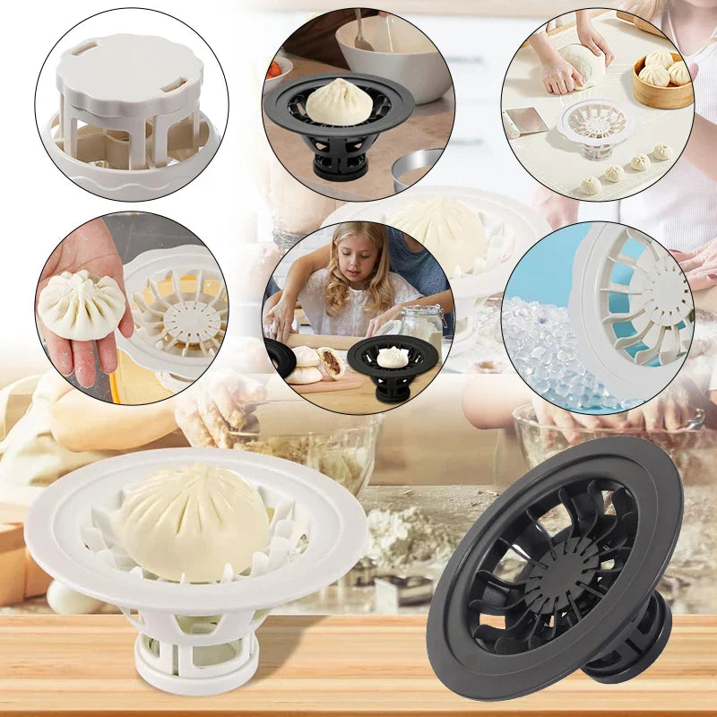 Flower Shaped Dumpling & Bun Maker Mold – DIY Pastry, Pie & Homemade Baking Tool
