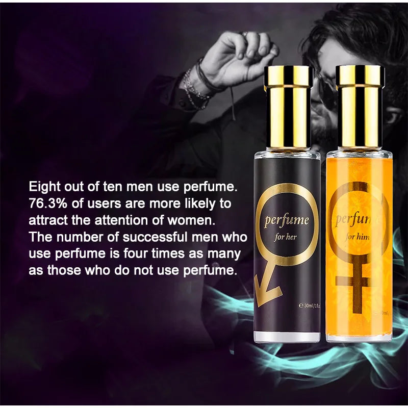 90ML Pheromone Perfume for Men — Seductive Long-Lasting Body Spray to Attract Women, Charming Flirting Fragrance