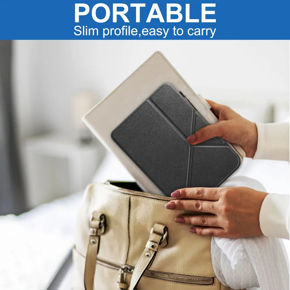 Smart Case for Kobo Clara Colour/BW/2E – Multi-Folding Stand, Magnetic Cover, Soft Back, Auto Sleep/Wake