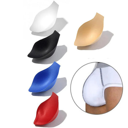 Men’s Padded Enhancer Briefs – Push-Up Front Pouch Sponge Insert Underwear for Shaping & Comfort Fit