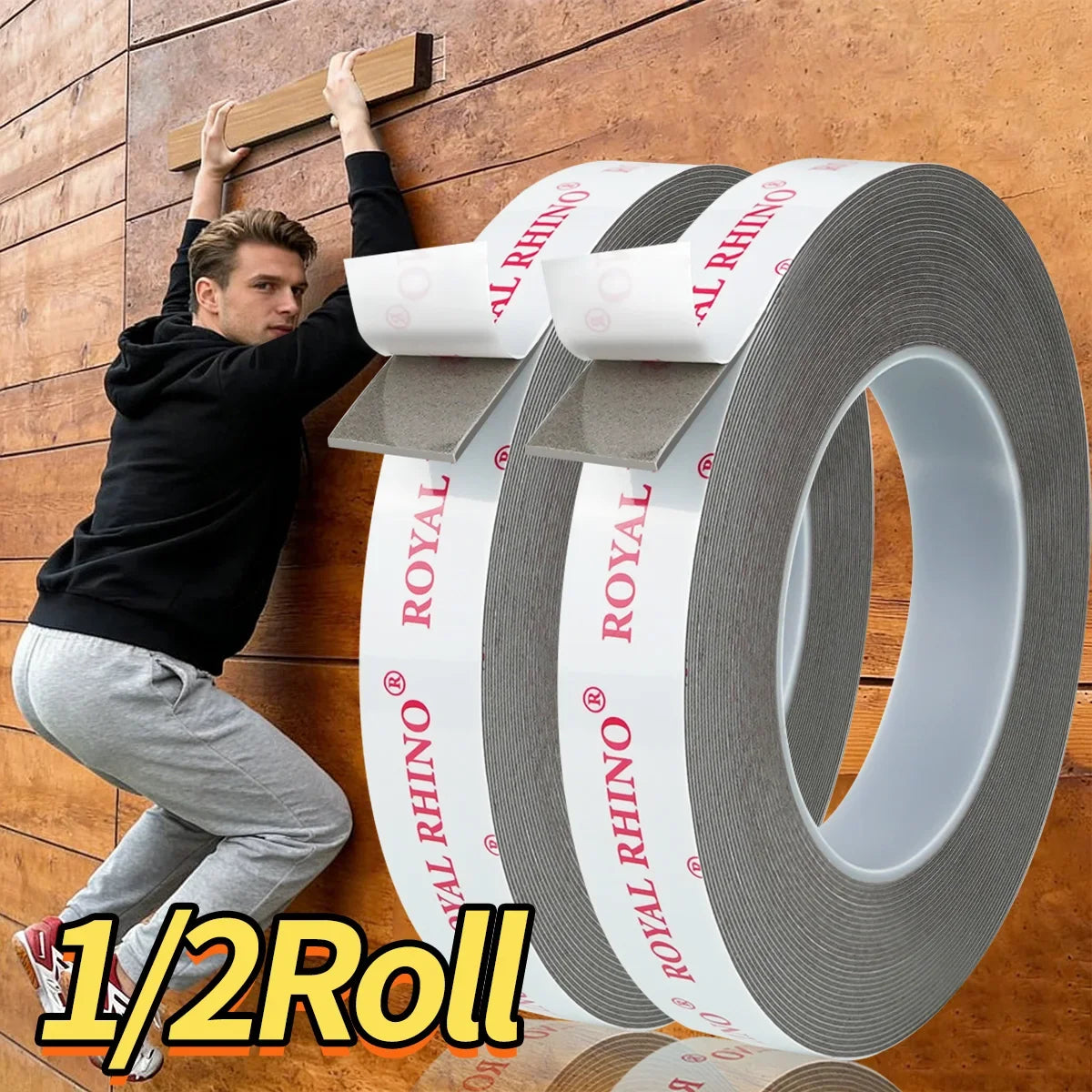 450CM Double-Sided Adhesive Tape - Extra Strong High-Tack Mounting Tape for Cars, Home & General Repairs