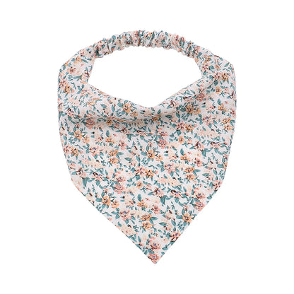 Vintage Boho Suede Headbands for Women – Soft Solid Print Cross Knot Elastic Hairbands & Bandanas for Girls