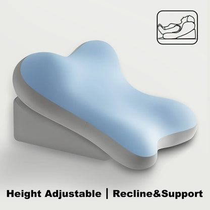 Adjustable Ergonomic Support Pillow - Back & Neck Comfort Cushion