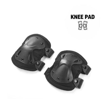 Outdoor Tactical Knee & Elbow Pads - Protective Gear for Cycling, Hiking & Mountaineering