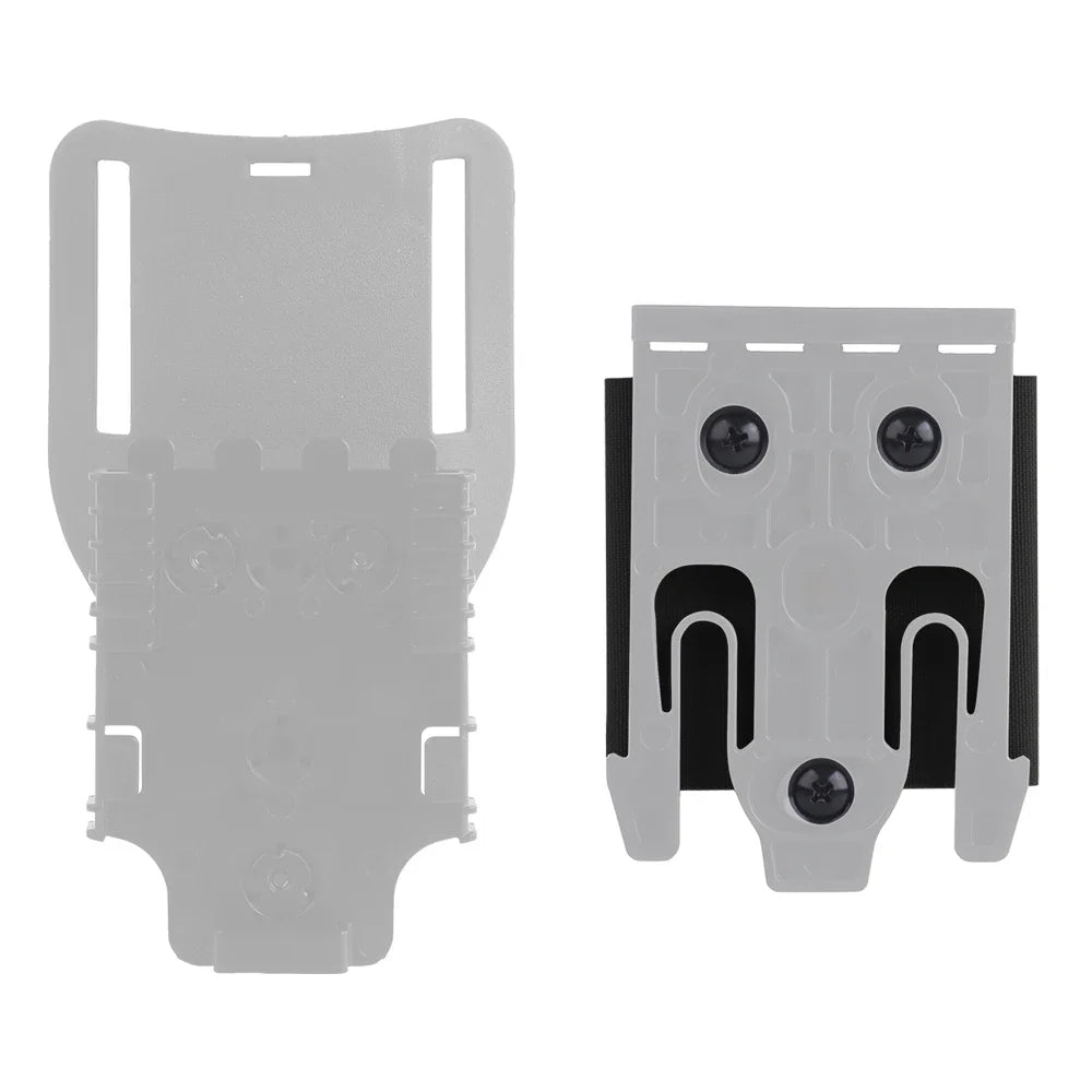 Tactical MOLLE M System Mounting Adapter - Quick Release Accessory Adapter for Hunting & Shooting Magazine Pouches