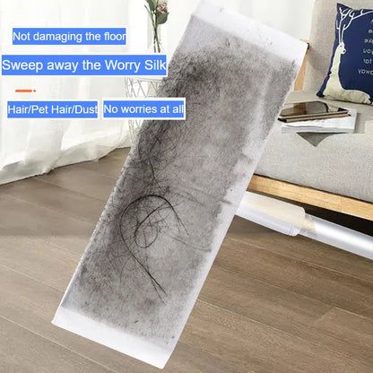 30/200 Pcs Dust Removal Paper Cloths | Disposable Electrostatic Mop Pads for Floor & Tile Cleaning | Household Cleaning Supplies