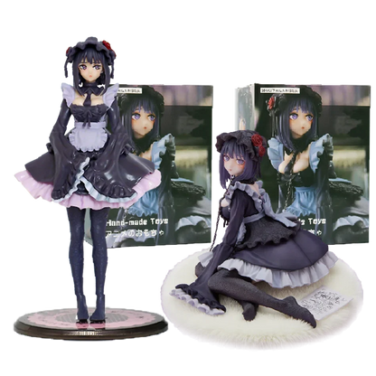 My Dress-Up Darling Anime Figures – Kitagawa Marin & Shizuku Kuroe Black Maid Outfit Action Figurines, Collectible Model