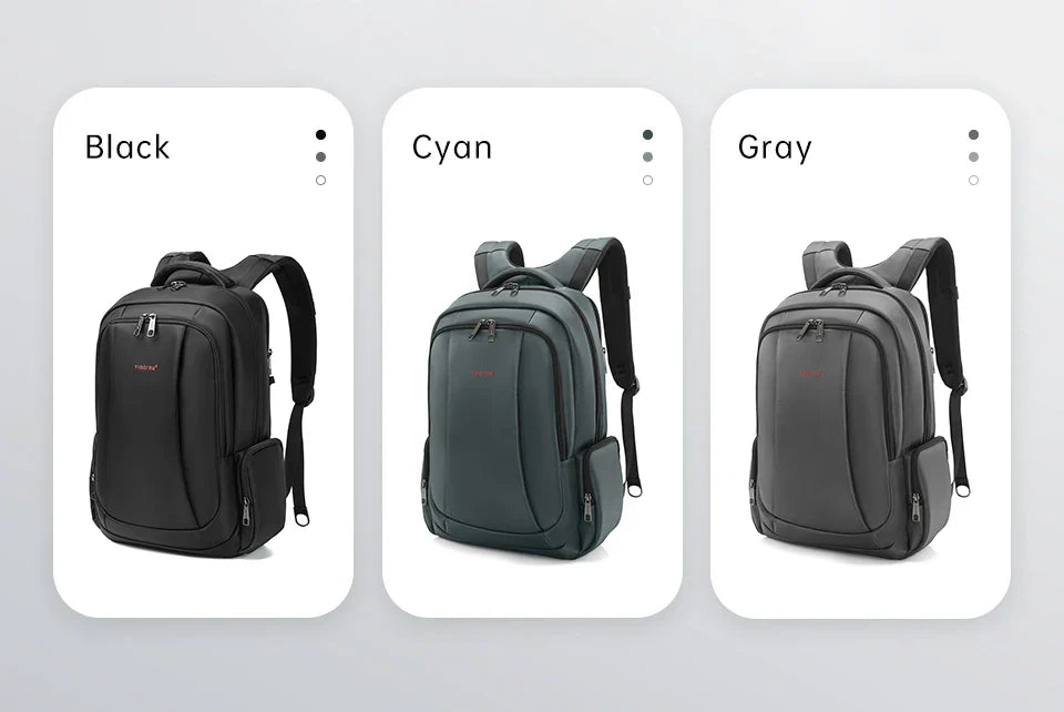 Lifetime Warranty Men’s Laptop Backpack – Anti-Theft Travel & School Bag for 14-17.3 Inch Laptops, Male Knapsack