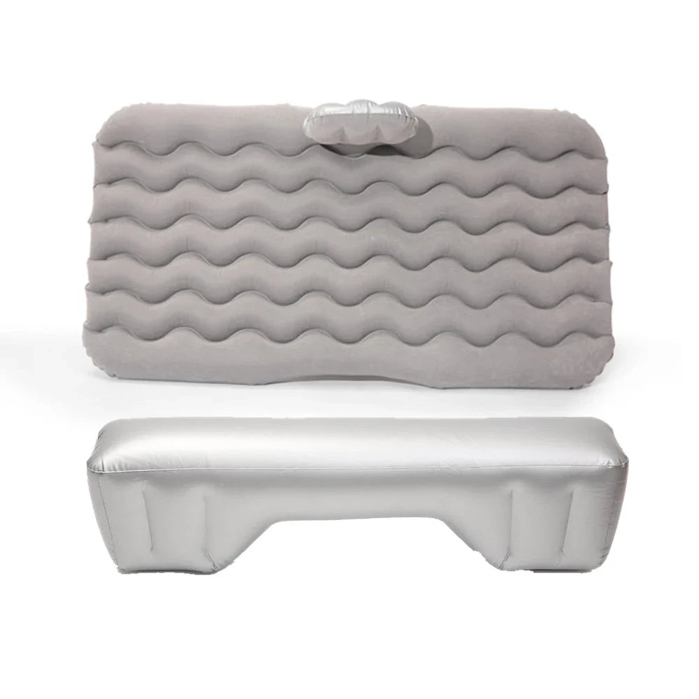 Universal Car Air Inflatable Travel Mattress – Back Seat Sofa Pillow & Camping Cushion