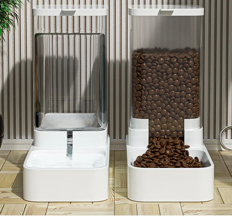 Gravity Automatic Pet Feeder – Food and Water Dispenser for Cats & Dogs