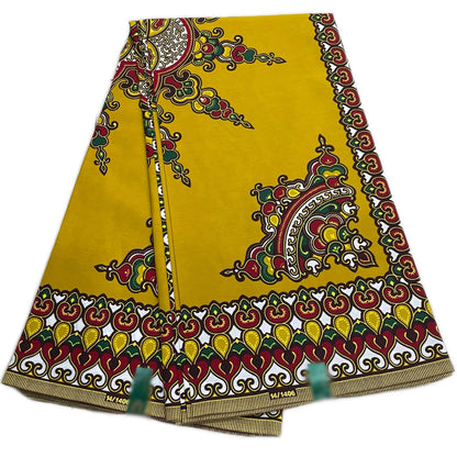 Popular Ankara Wax Fabric - High Quality 100% Cotton African Pagne Print for Dresses & Sewing