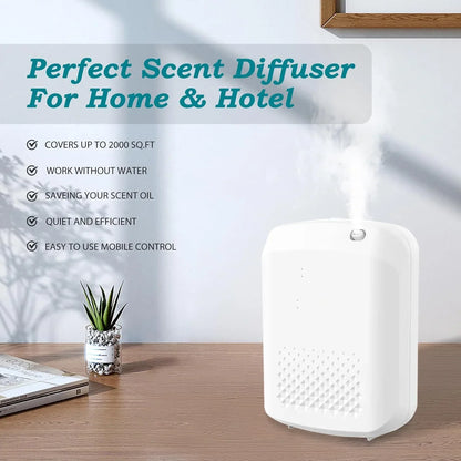 Fragrance Diffuser – Electric Aromatic Oil Diffuser, Wall Hanging Essential Oil Air Freshener for Home & Hotel