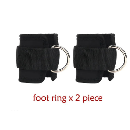 Thickened Latex Resistance Bands — 30/42/65/80cm Pull Rope for Gym, Fitness Training & Taekwondo (Customizable)